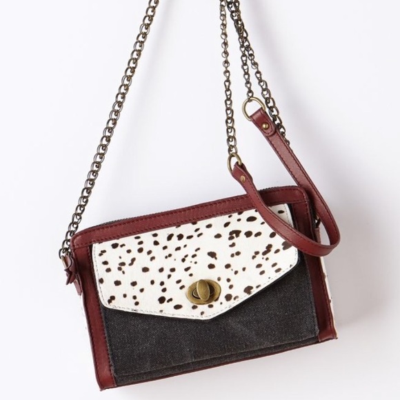 Anthropologie Cheval Crossbody in wine - Picture 3 of 9